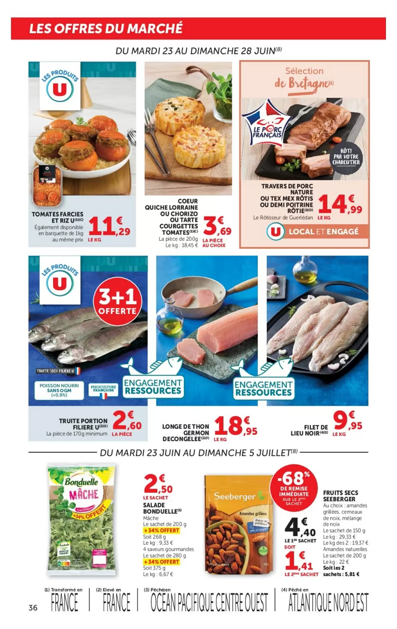 Prospectus promotionnel Hyper U valable à partir du 23/06/2026 - Page 36.