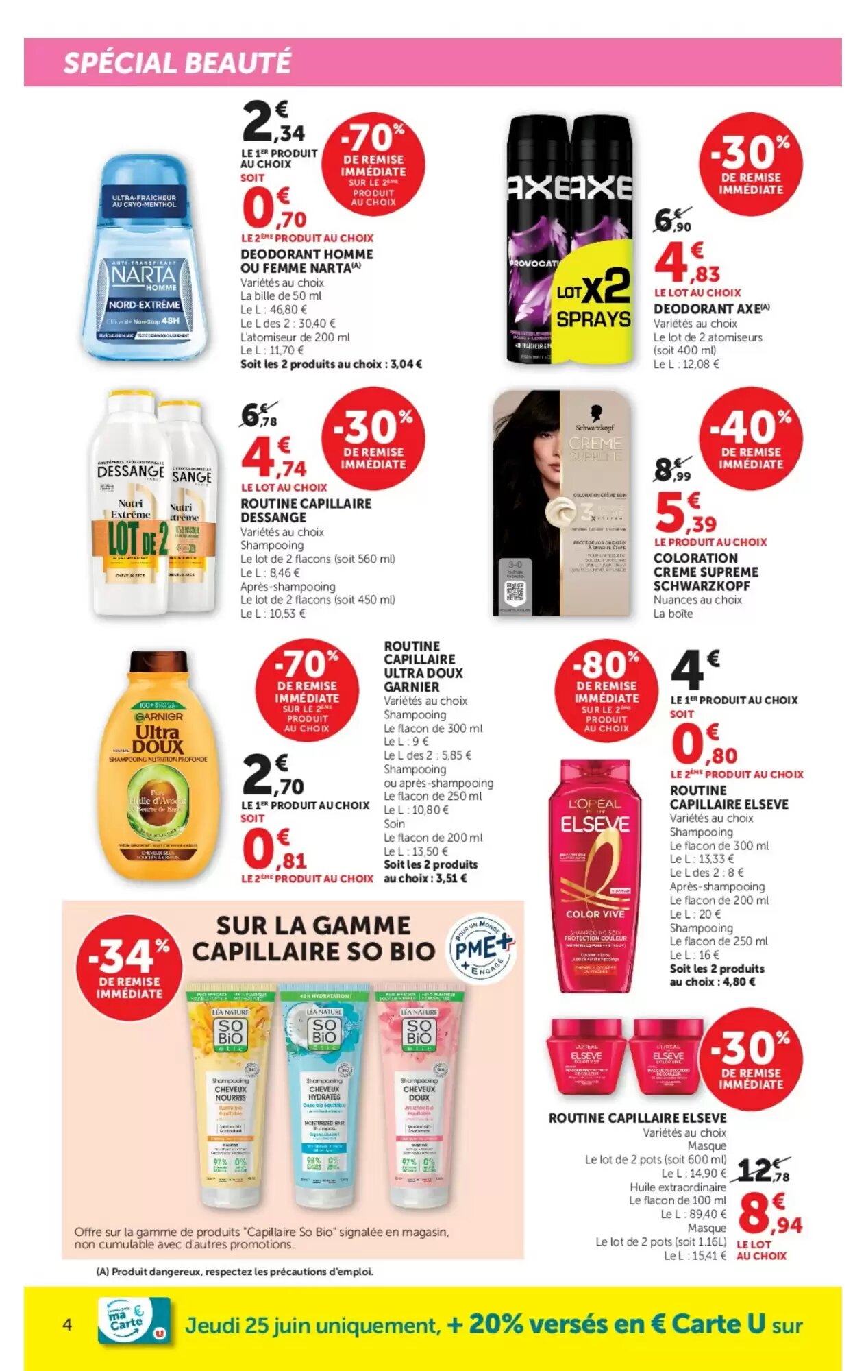 Prospectus promotionnel Hyper U valable à partir du 23/06/2026 - Page 4.