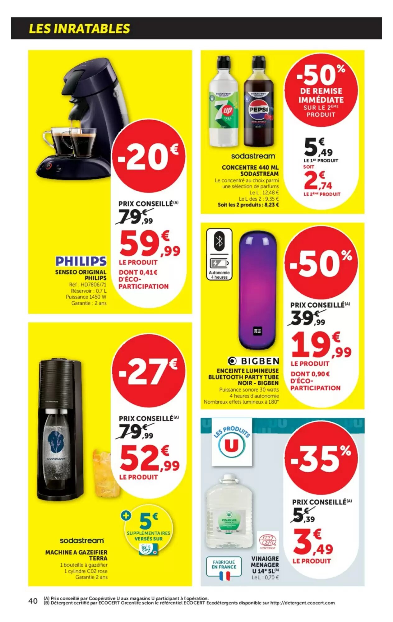 Prospectus promotionnel Hyper U valable à partir du 23/06/2026 - Page 40.