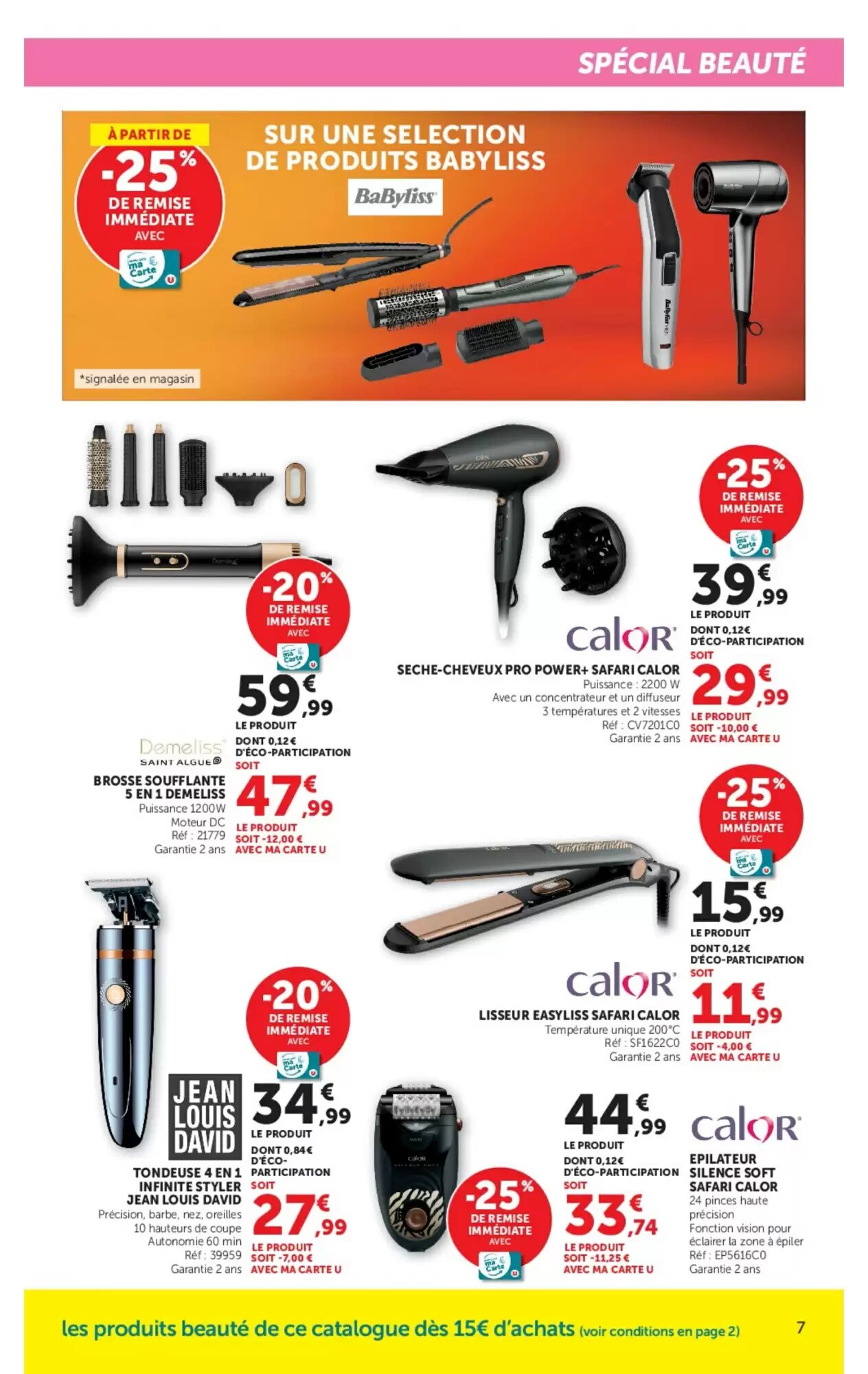 Prospectus promotionnel Hyper U valable à partir du 23/06/2026 - Page 7.
