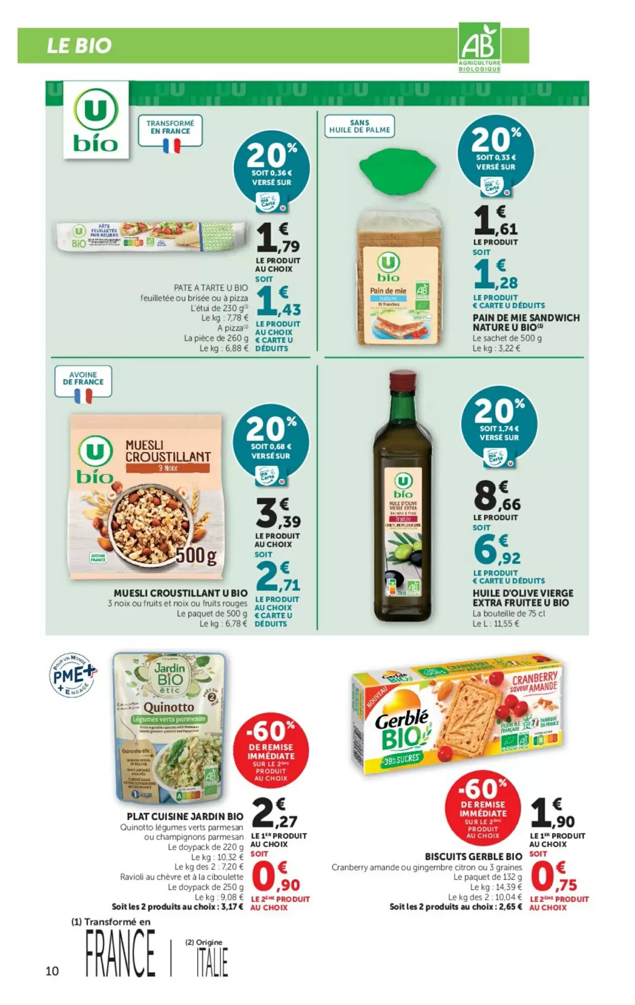 Prospectus promotionnel Super U valable à partir du 23/06/2026 - Page 10.