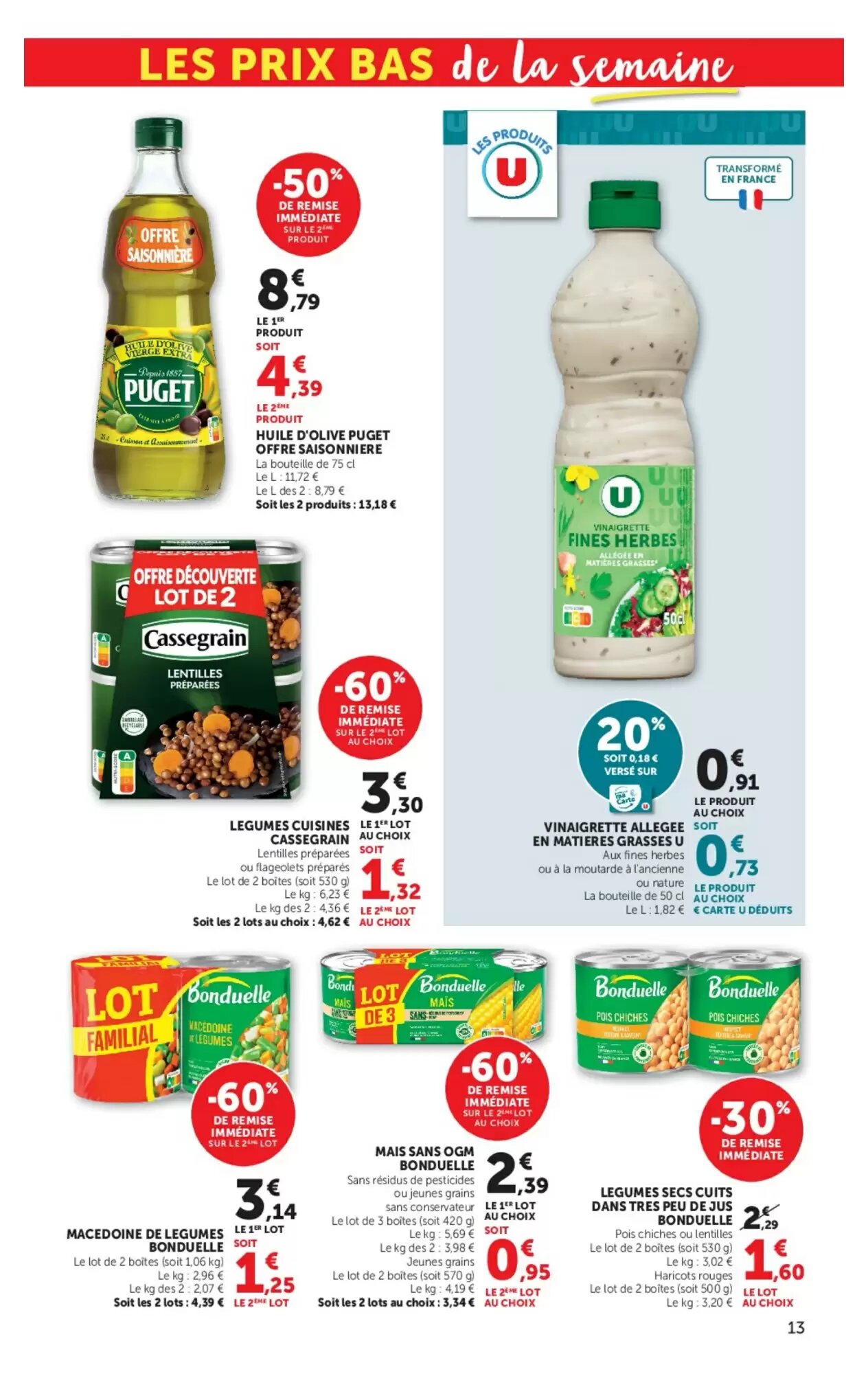 Prospectus promotionnel Super U valable à partir du 23/06/2026 - Page 13.