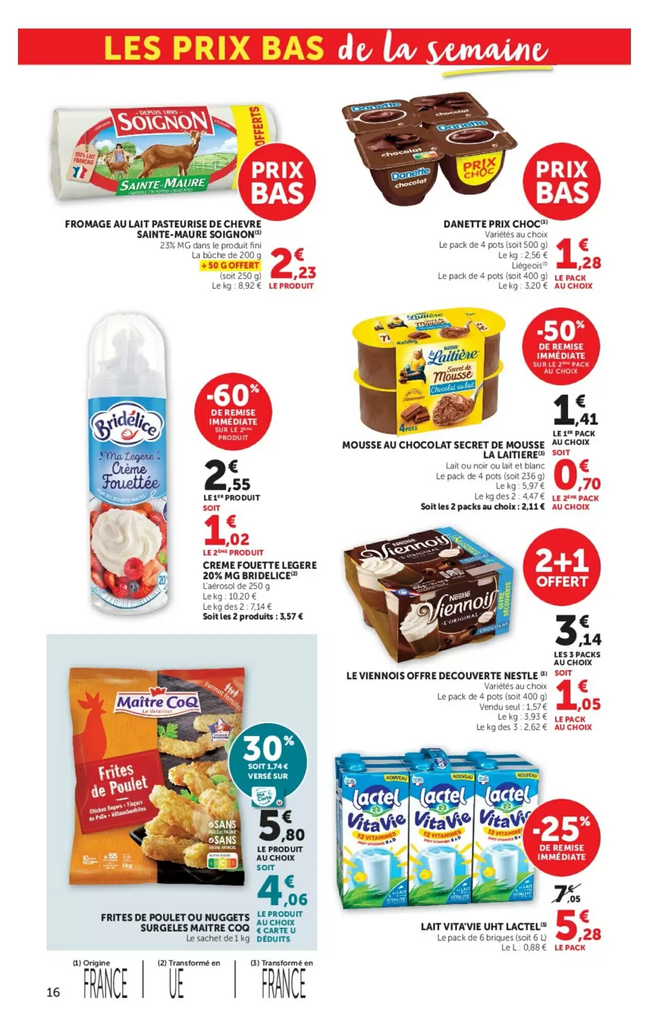 Prospectus promotionnel Super U valable à partir du 23/06/2026 - Page 16.