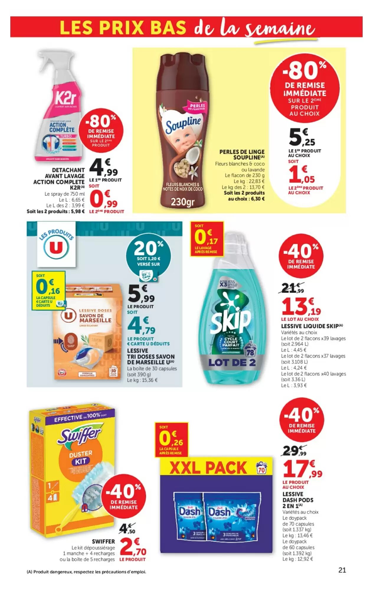 Prospectus promotionnel Super U valable à partir du 23/06/2026 - Page 21.