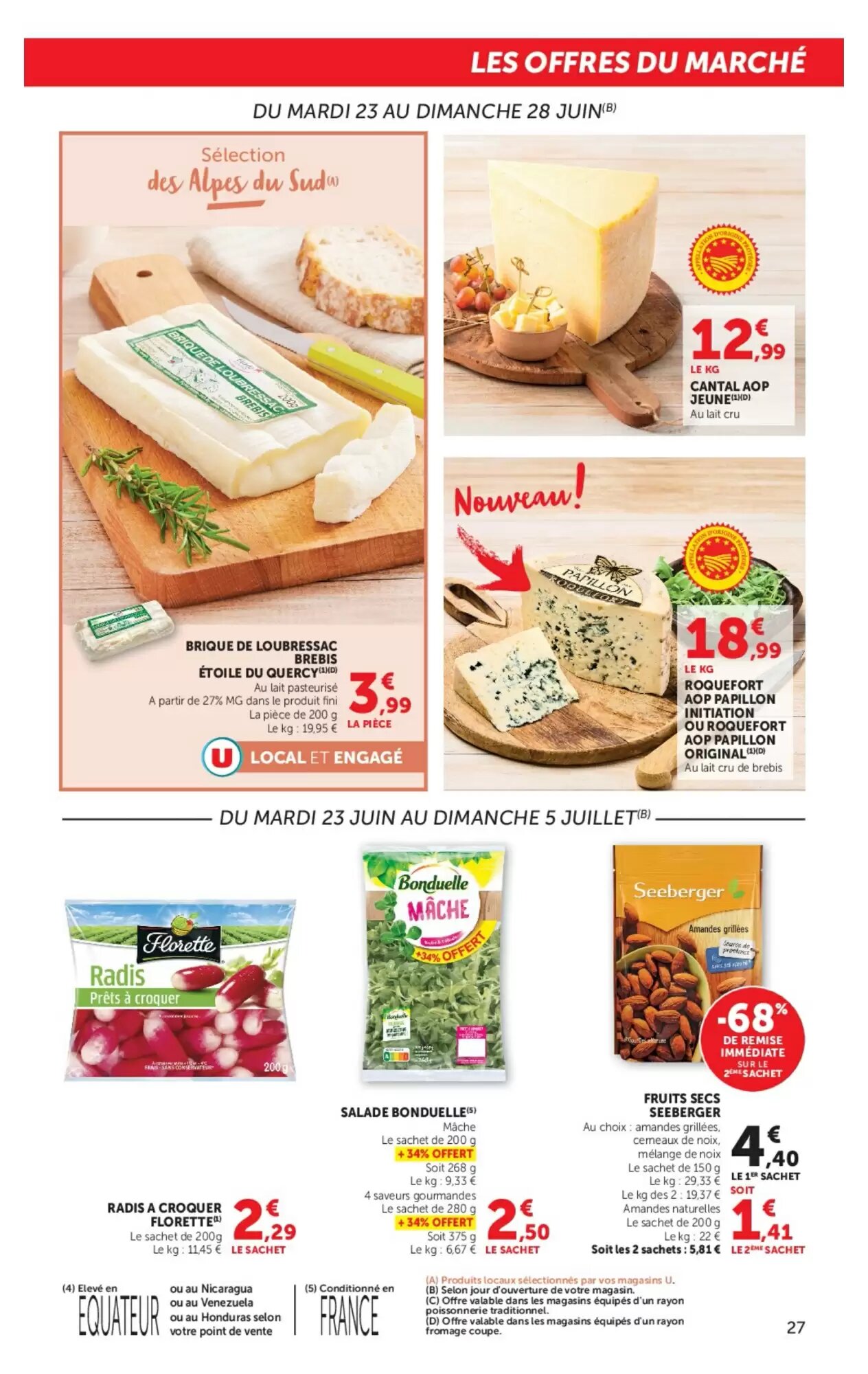 Prospectus promotionnel Super U valable à partir du 23/06/2026 - Page 27.