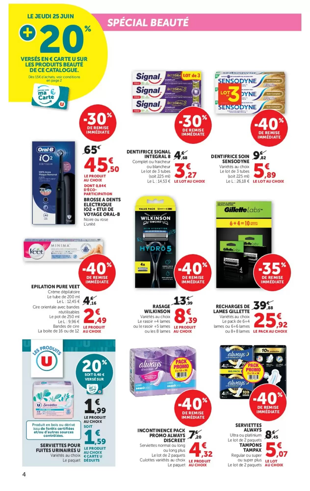 Prospectus promotionnel Super U valable à partir du 23/06/2026 - Page 4.
