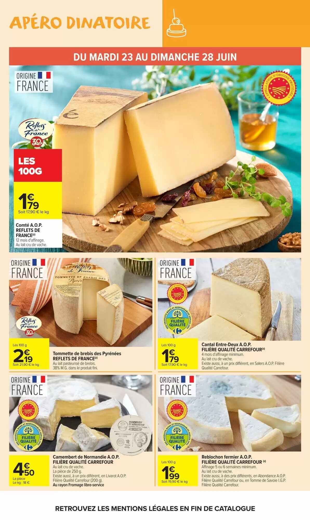 Prospectus promotionnel Carrefour Market valable à partir du 23/06/2026 - Page 14.