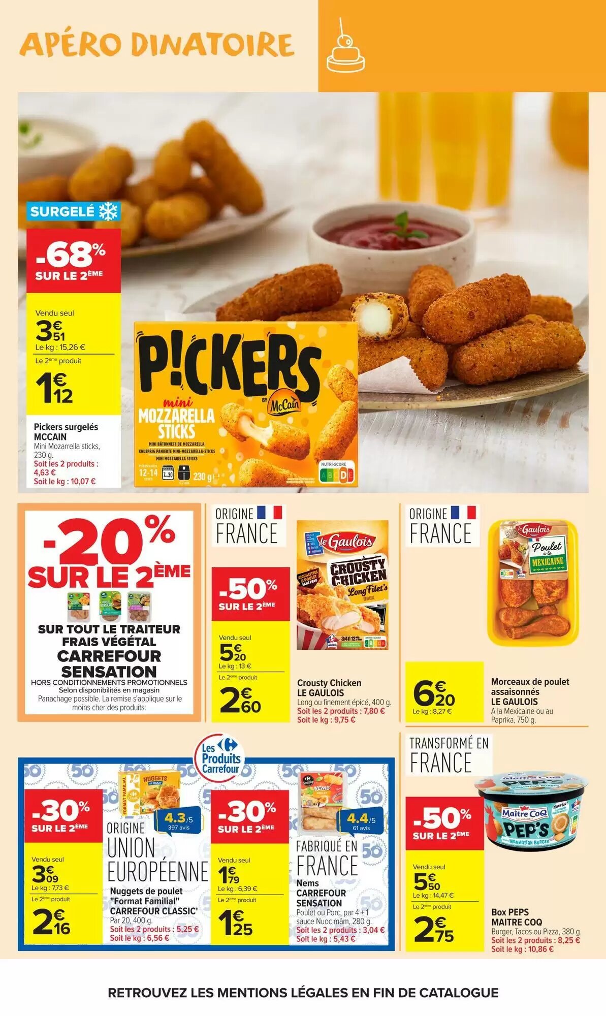 Prospectus promotionnel Carrefour Market valable à partir du 23/06/2026 - Page 15.