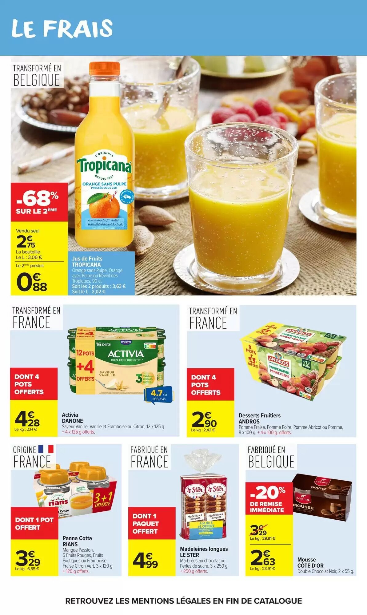 Prospectus promotionnel Carrefour Market valable à partir du 23/06/2026 - Page 29.