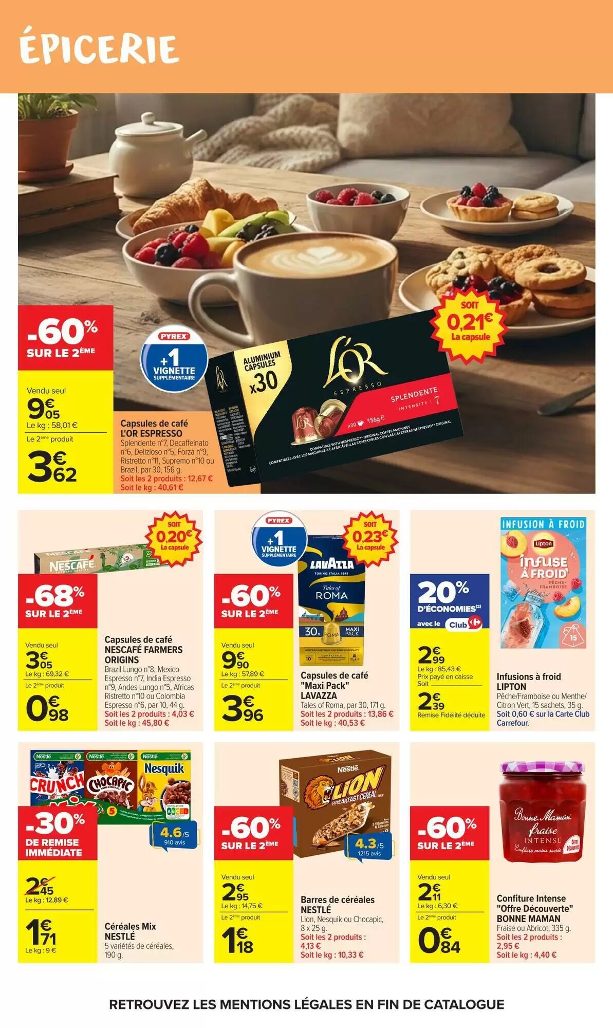 Prospectus promotionnel Carrefour Market valable à partir du 23/06/2026 - Page 33.