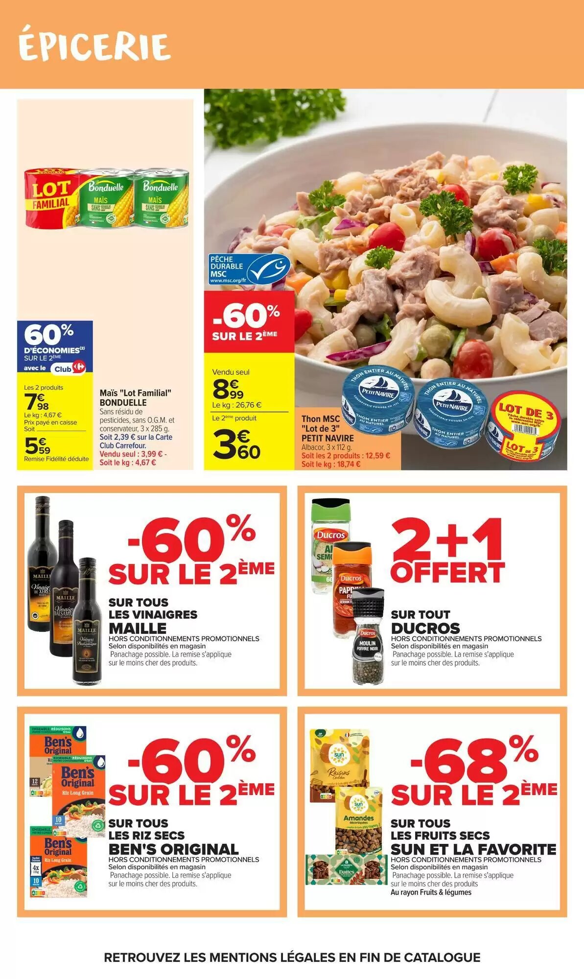 Prospectus promotionnel Carrefour Market valable à partir du 23/06/2026 - Page 36.