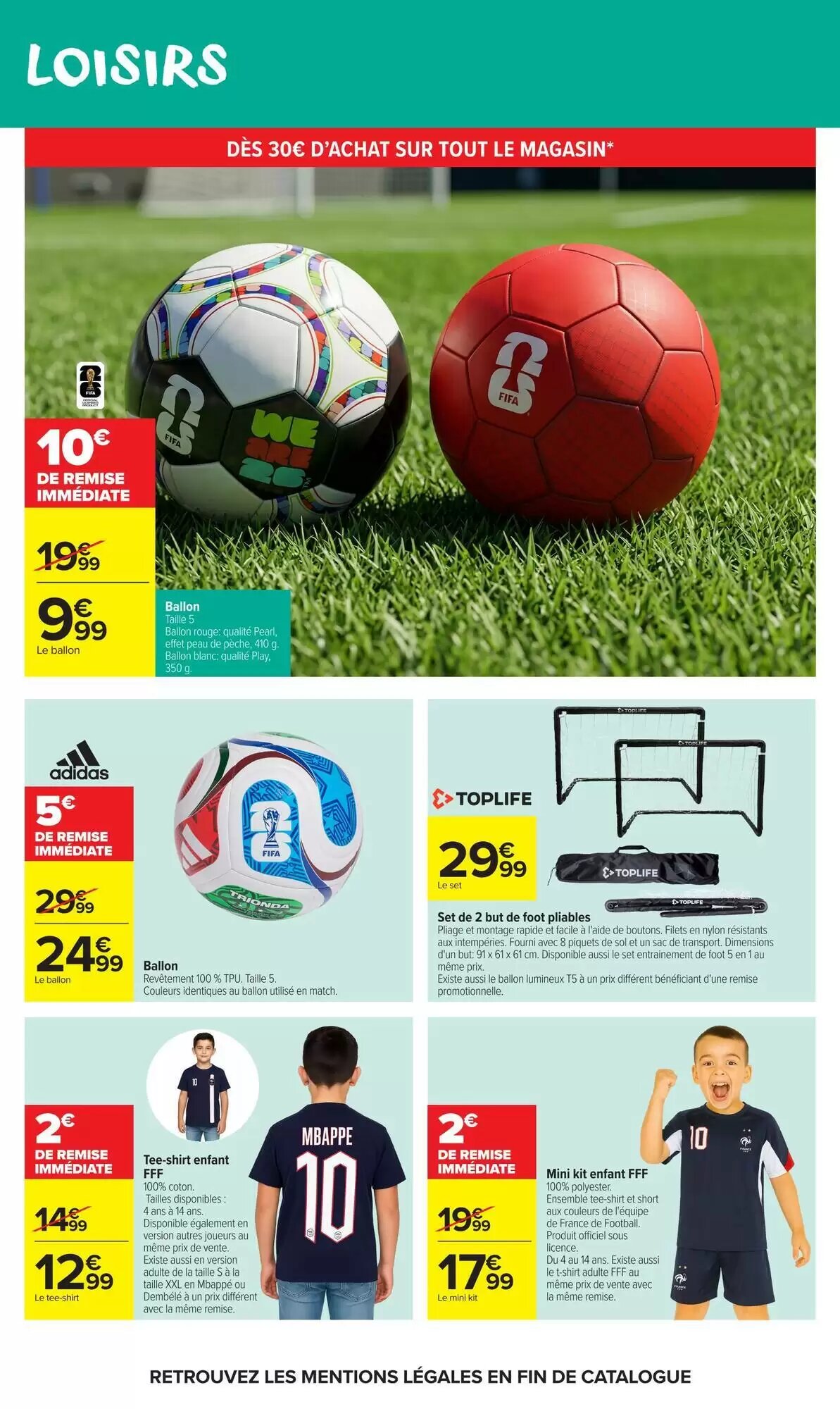 Prospectus promotionnel Carrefour Market valable à partir du 23/06/2026 - Page 45.
