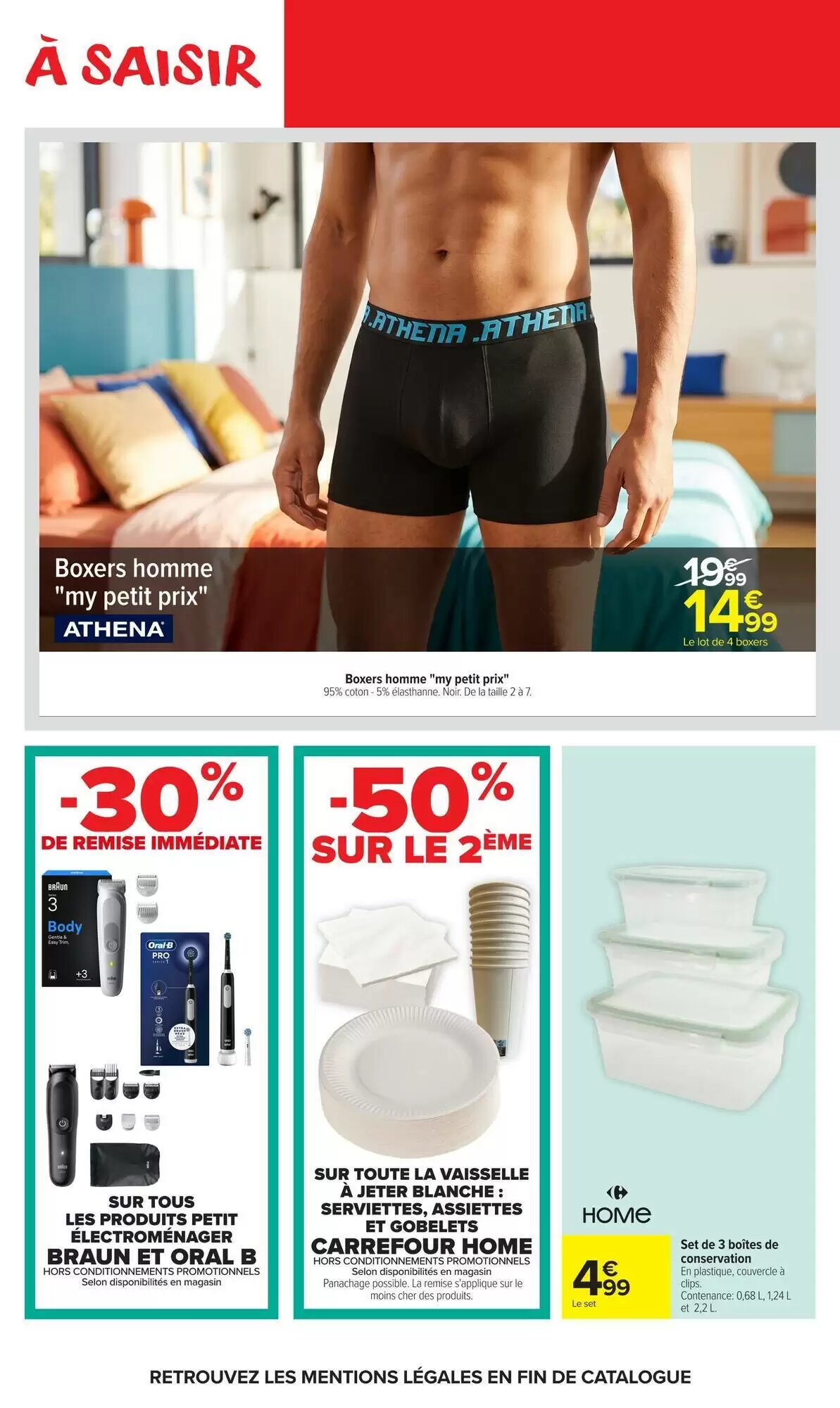 Prospectus promotionnel Carrefour Market valable à partir du 23/06/2026 - Page 46.