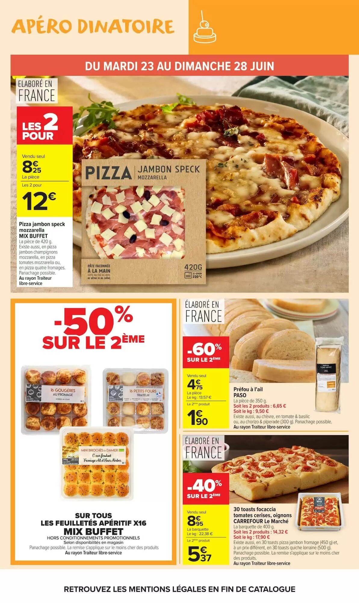 Prospectus promotionnel Carrefour Market valable à partir du 23/06/2026 - Page 9.