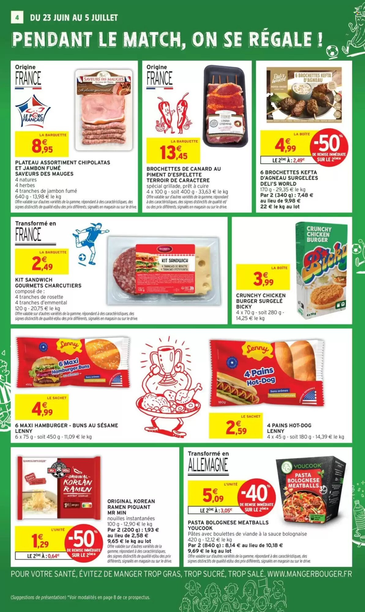 Prospectus promotionnel Intermarché valable à partir du 23/06/2026 - Page 4.