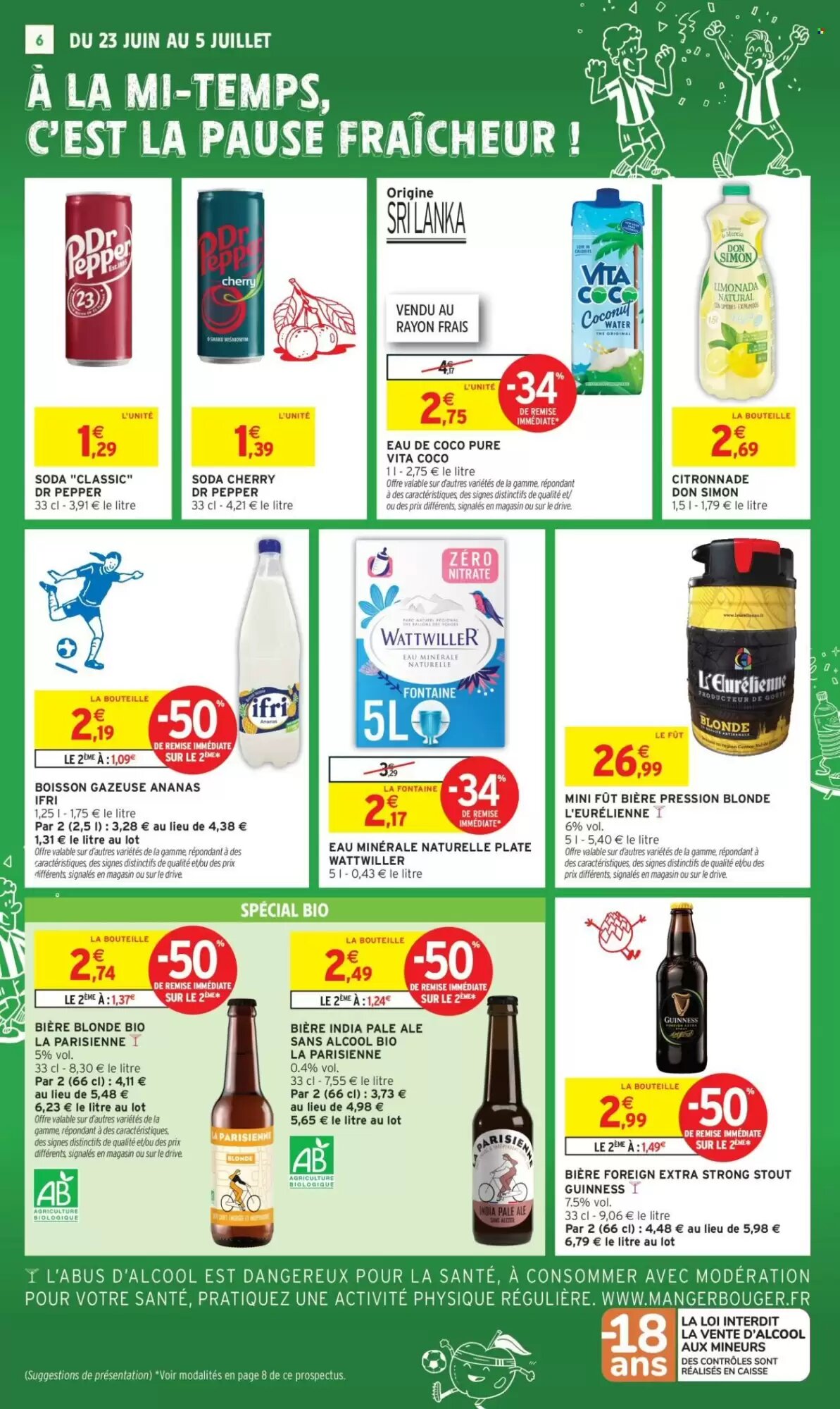 Prospectus promotionnel Intermarché valable à partir du 23/06/2026 - Page 6.