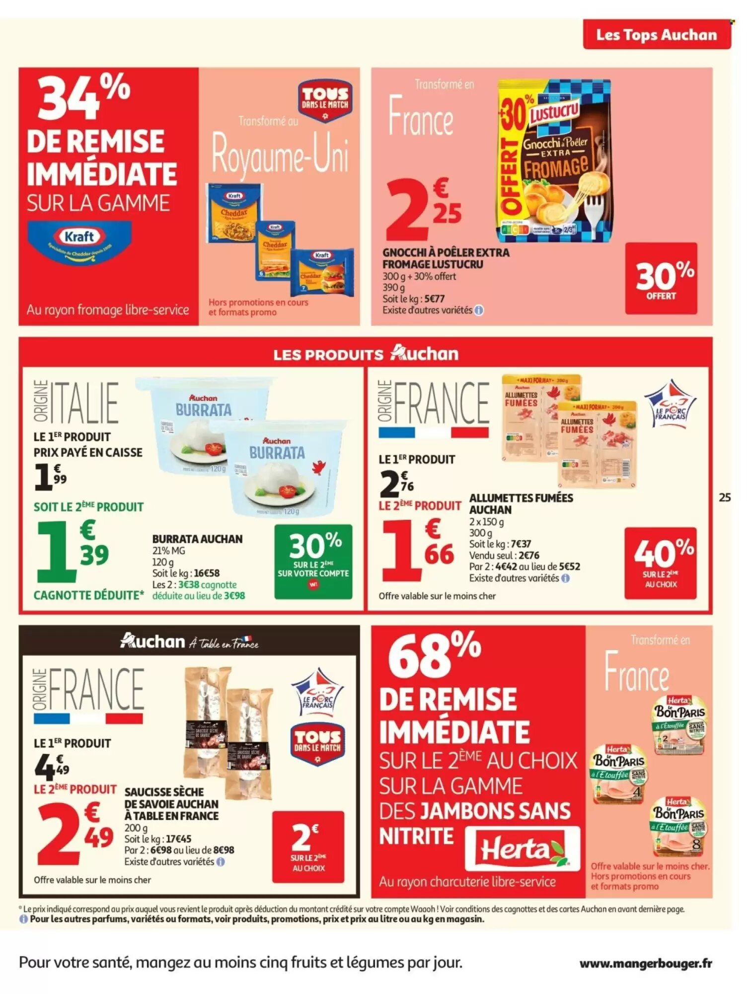 Prospectus promotionnel Auchan valable à partir du 23/06/2026 - Page 25.