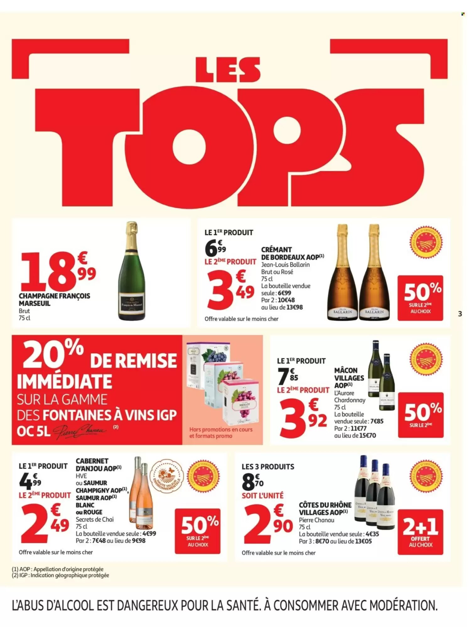 Prospectus promotionnel Auchan valable à partir du 23/06/2026 - Page 3.