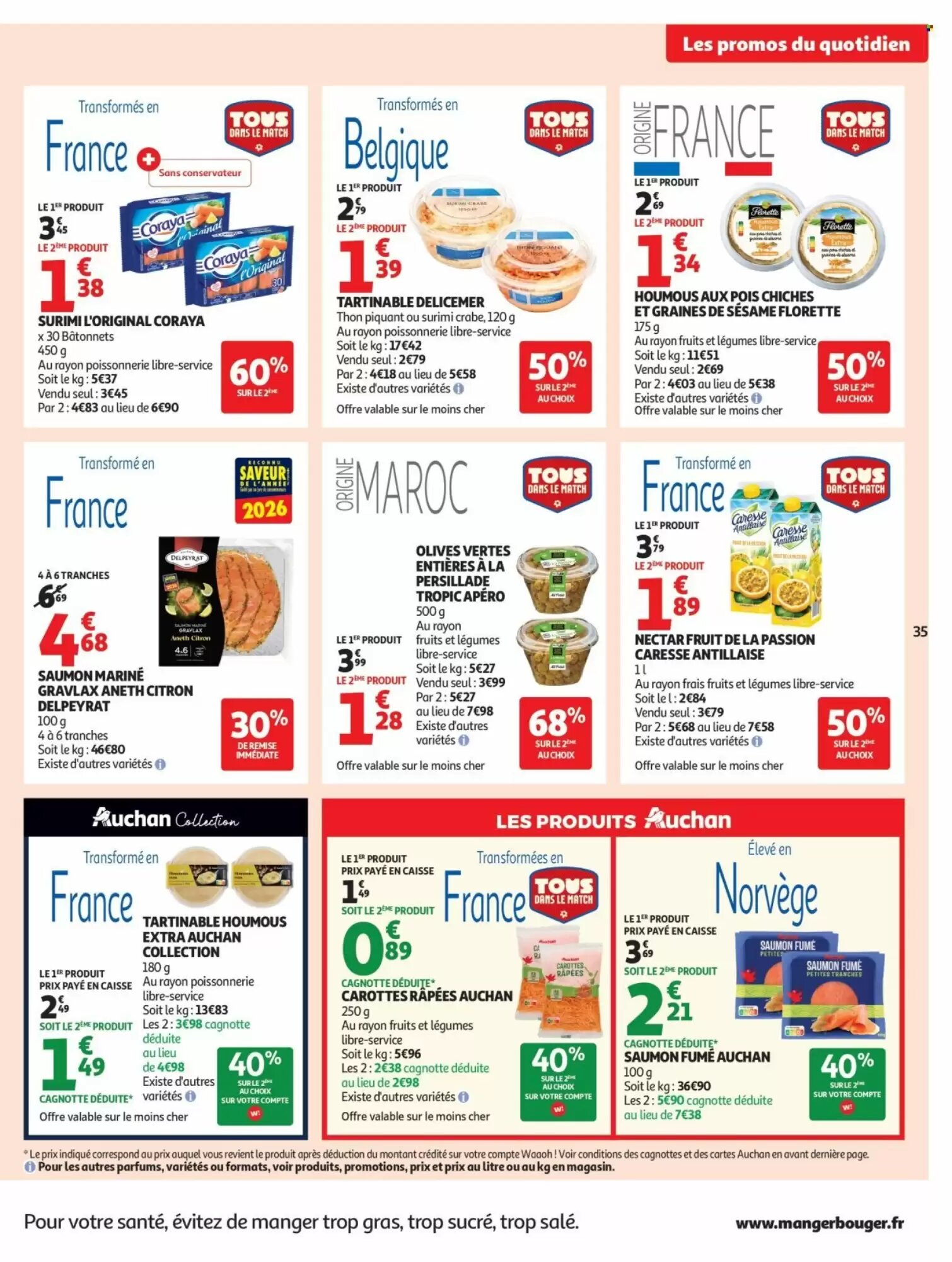 Prospectus promotionnel Auchan valable à partir du 23/06/2026 - Page 35.