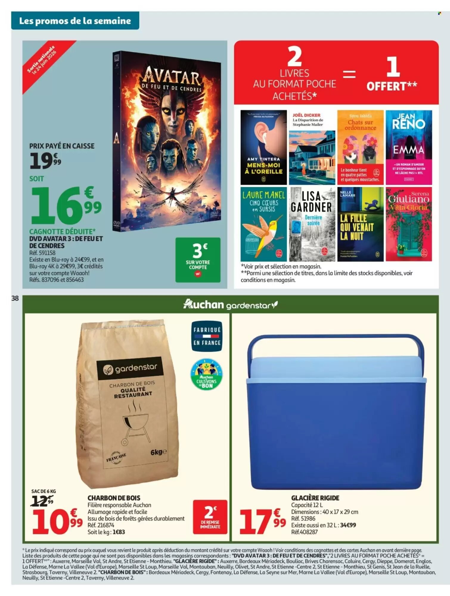 Prospectus promotionnel Auchan valable à partir du 23/06/2026 - Page 38.