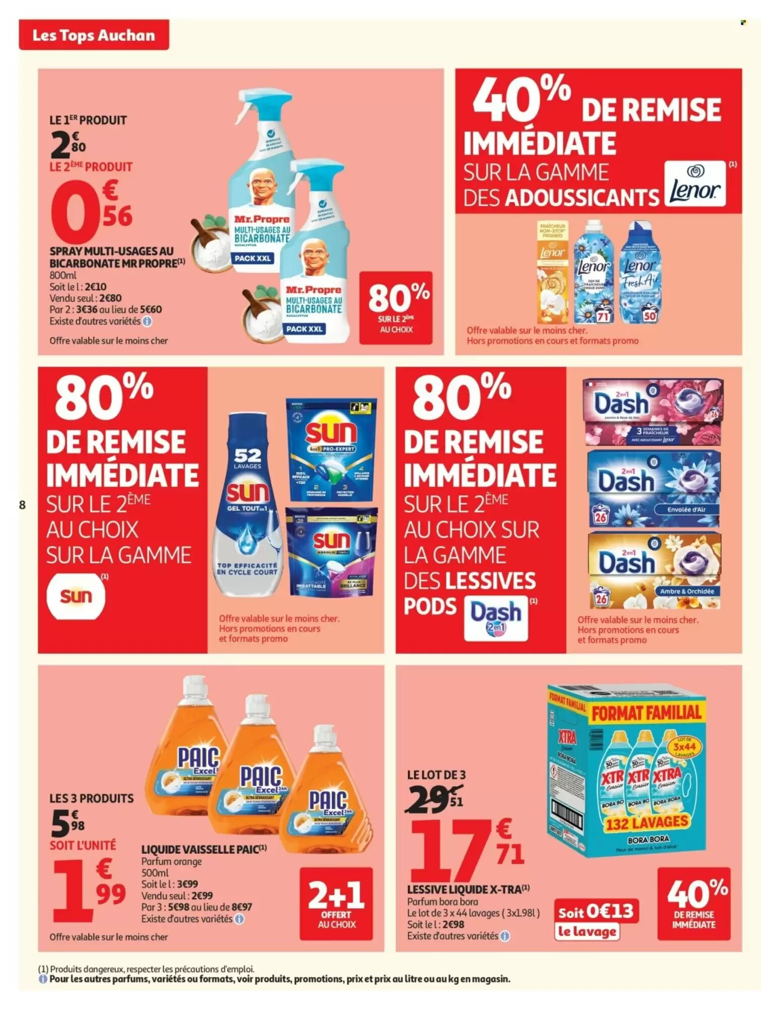 Prospectus promotionnel Auchan valable à partir du 23/06/2026 - Page 8.