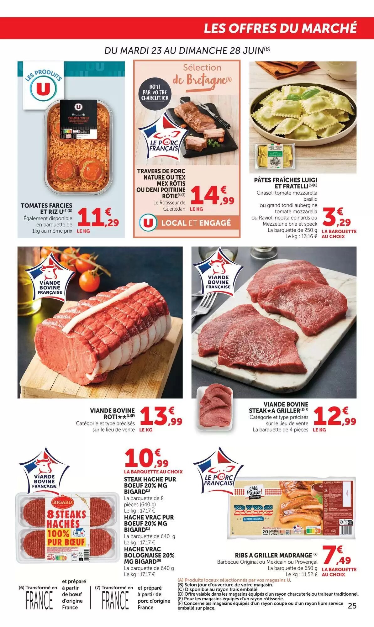 Prospectus promotionnel U Express valable à partir du 23/06/2026 - Page 25.