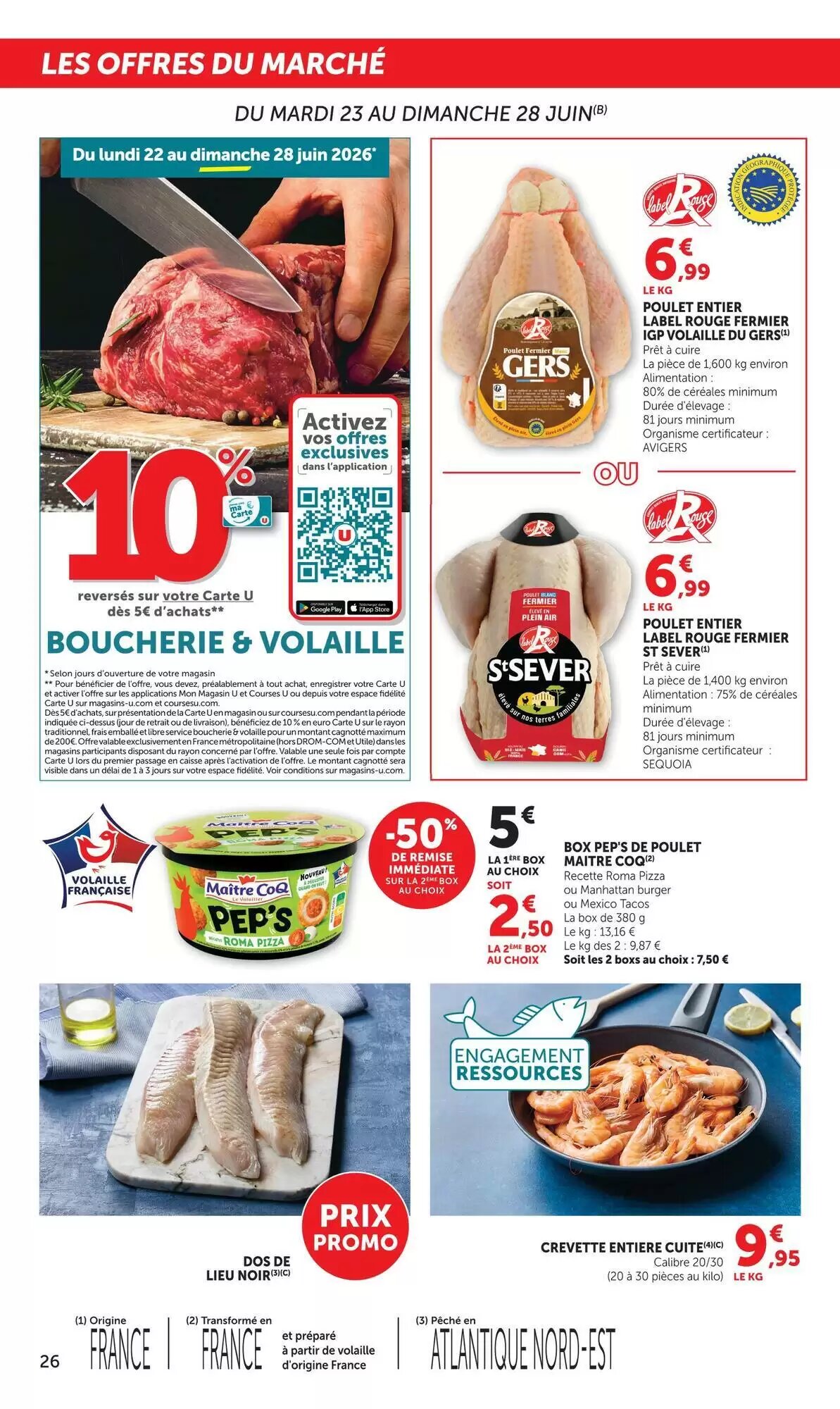 Prospectus promotionnel U Express valable à partir du 23/06/2026 - Page 26.