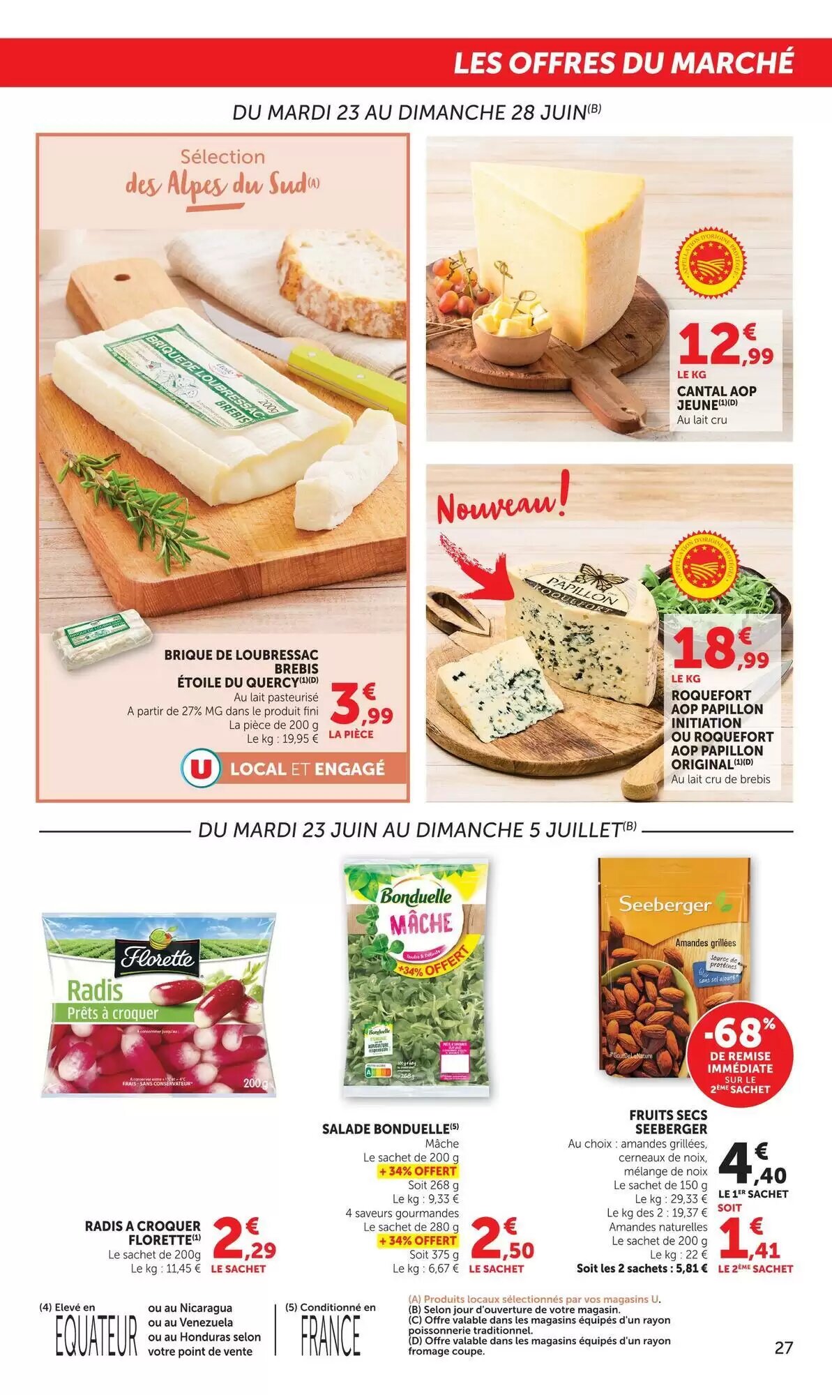Prospectus promotionnel U Express valable à partir du 23/06/2026 - Page 27.