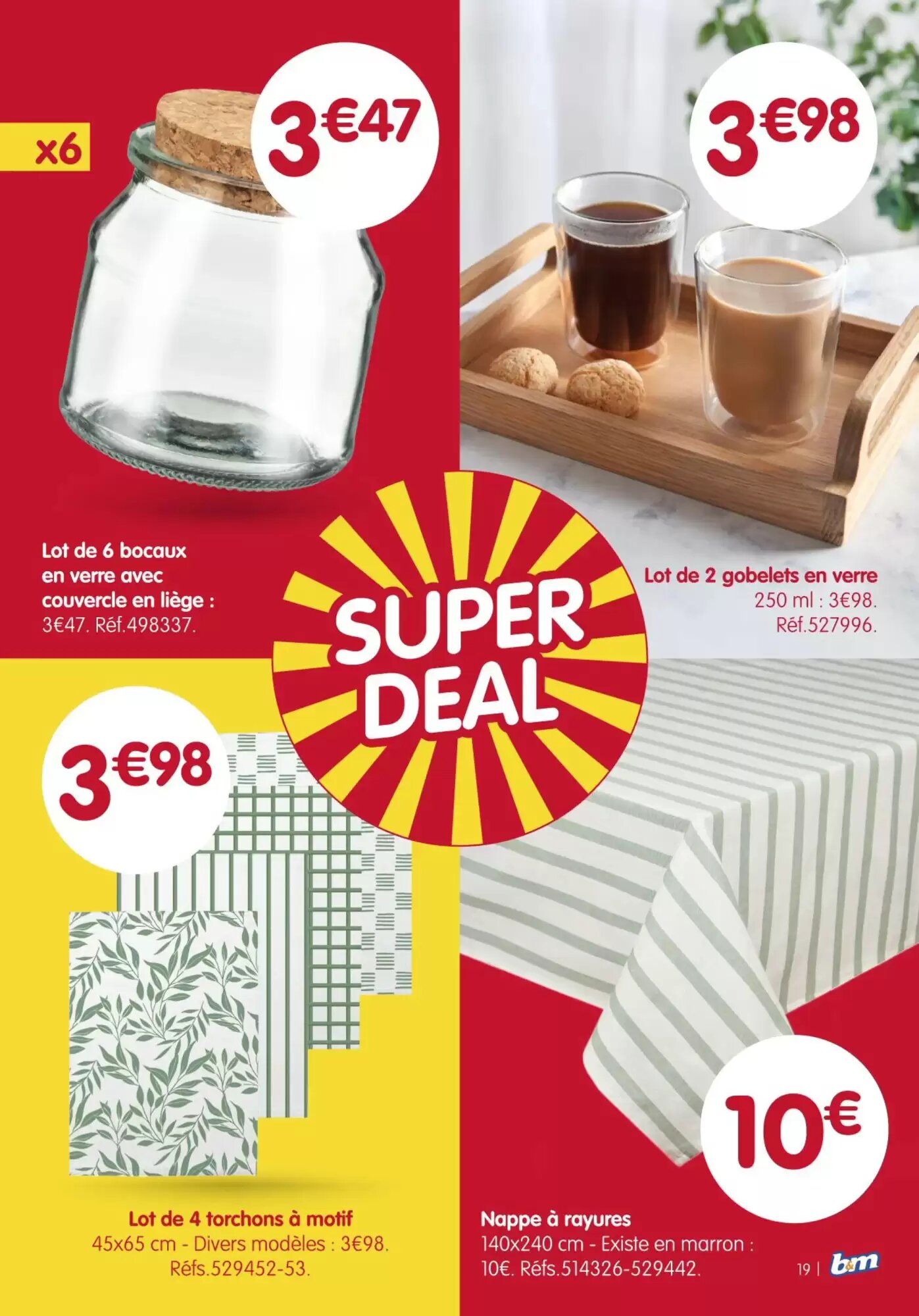Prospectus promotionnel b&m valable à partir du 23/06/2026 - Page 19.