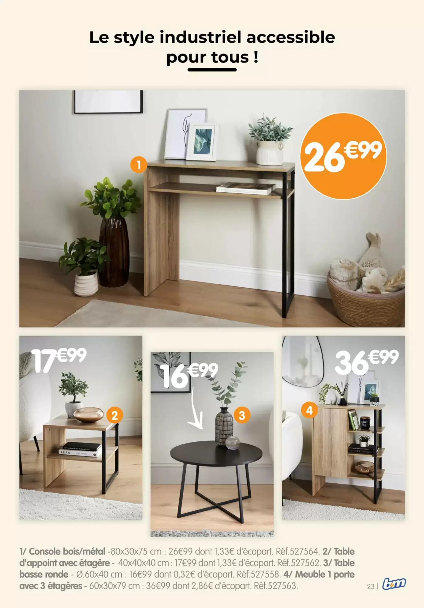 Prospectus promotionnel b&m valable à partir du 23/06/2026 - Page 23.