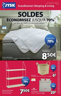 Prospectus promotionnel JYSK valable à partir du 24/06/2026
