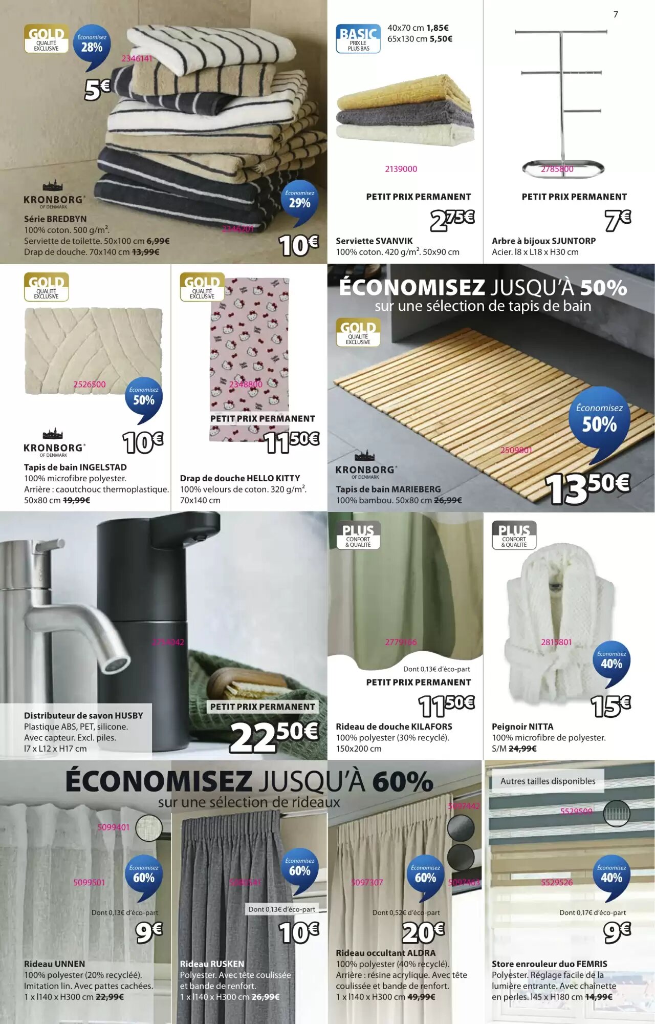 Prospectus promotionnel JYSK valable à partir du 24/06/2026 - Page 7.