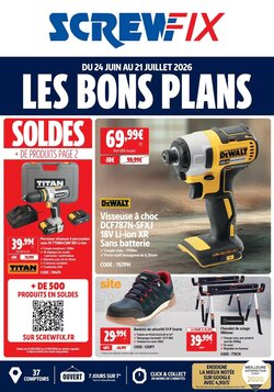 Prospectus promotionnel Screwfix valable à partir du 24/06/2026