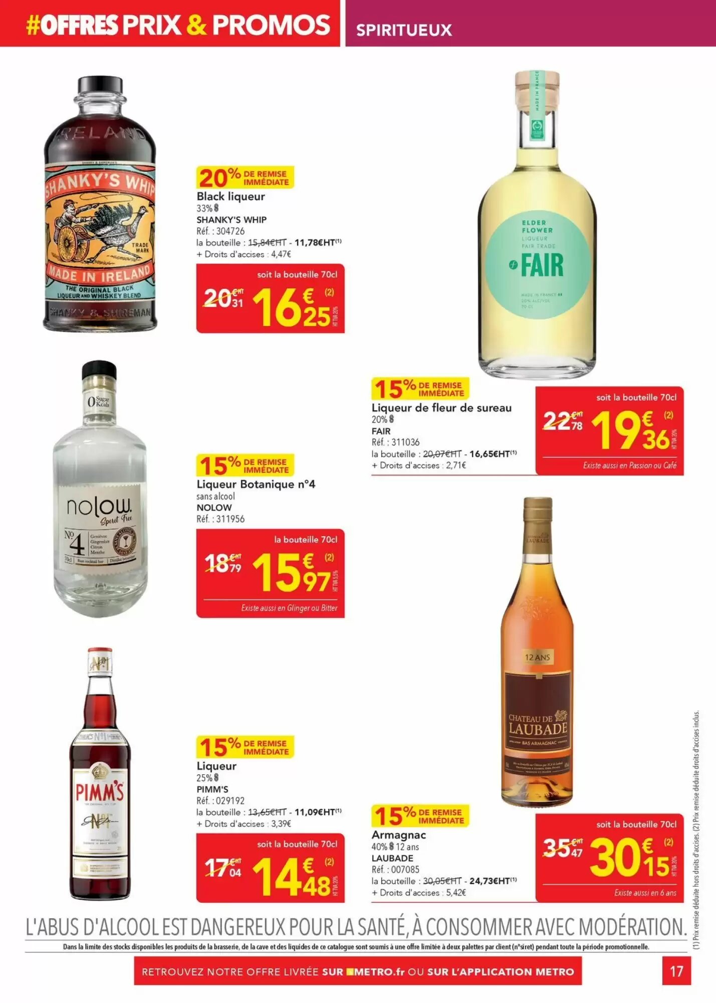 Prospectus promotionnel METRO valable à partir du 24/06/2026 - Page 17.
