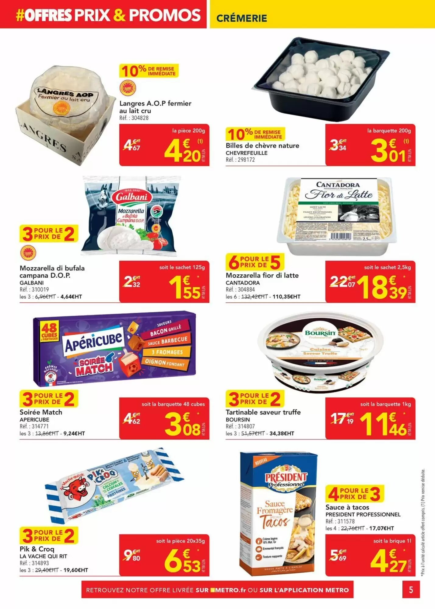 Prospectus promotionnel METRO valable à partir du 24/06/2026 - Page 5.