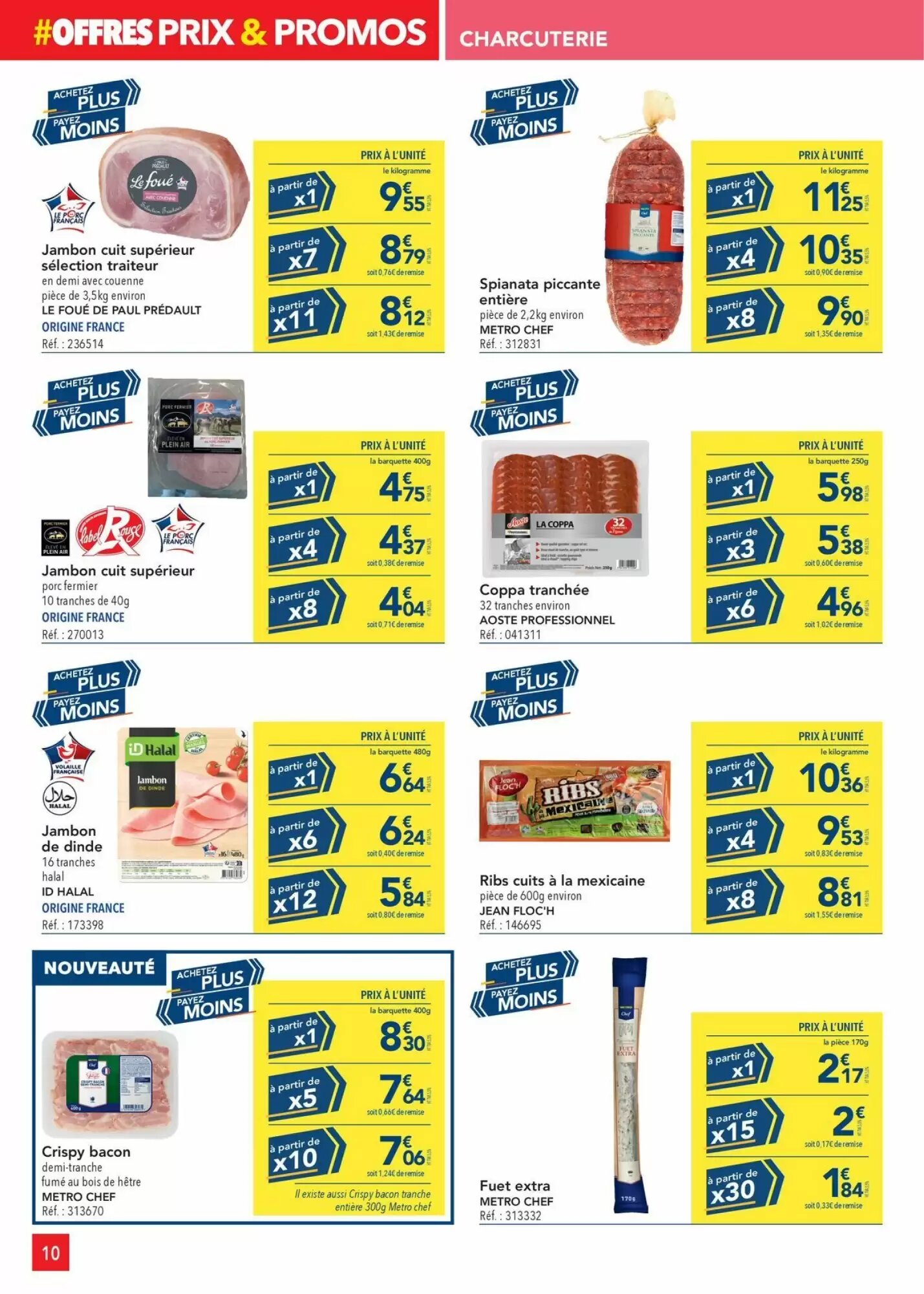 Prospectus promotionnel METRO valable à partir du 24/06/2026 - Page 10.