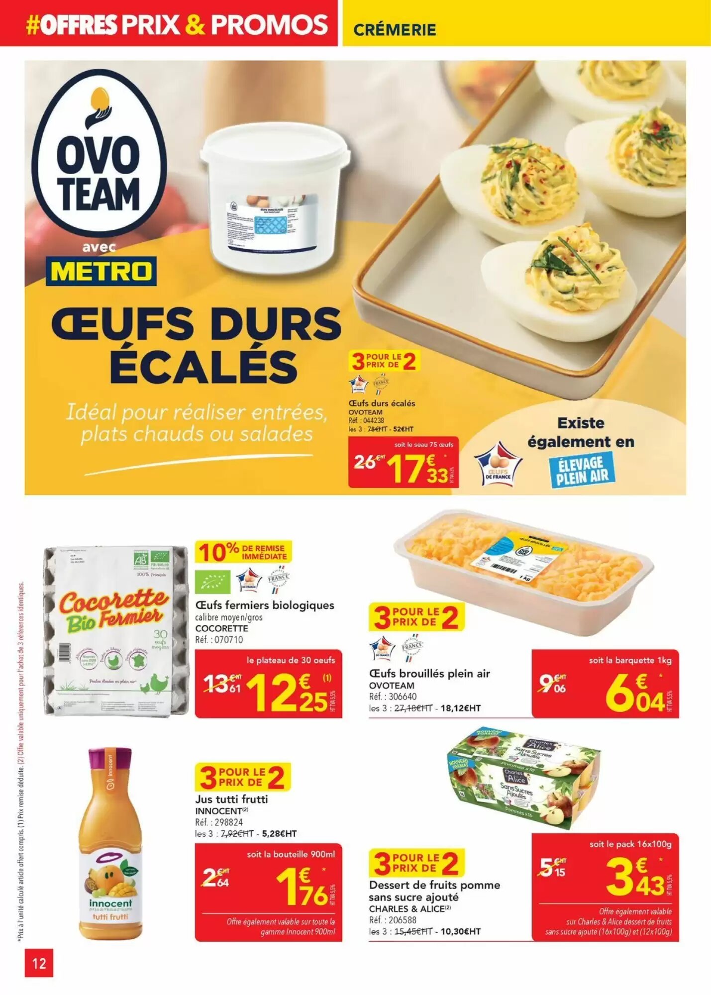 Prospectus promotionnel METRO valable à partir du 24/06/2026 - Page 12.
