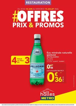 Prospectus promotionnel METRO valable à partir du 24/06/2026