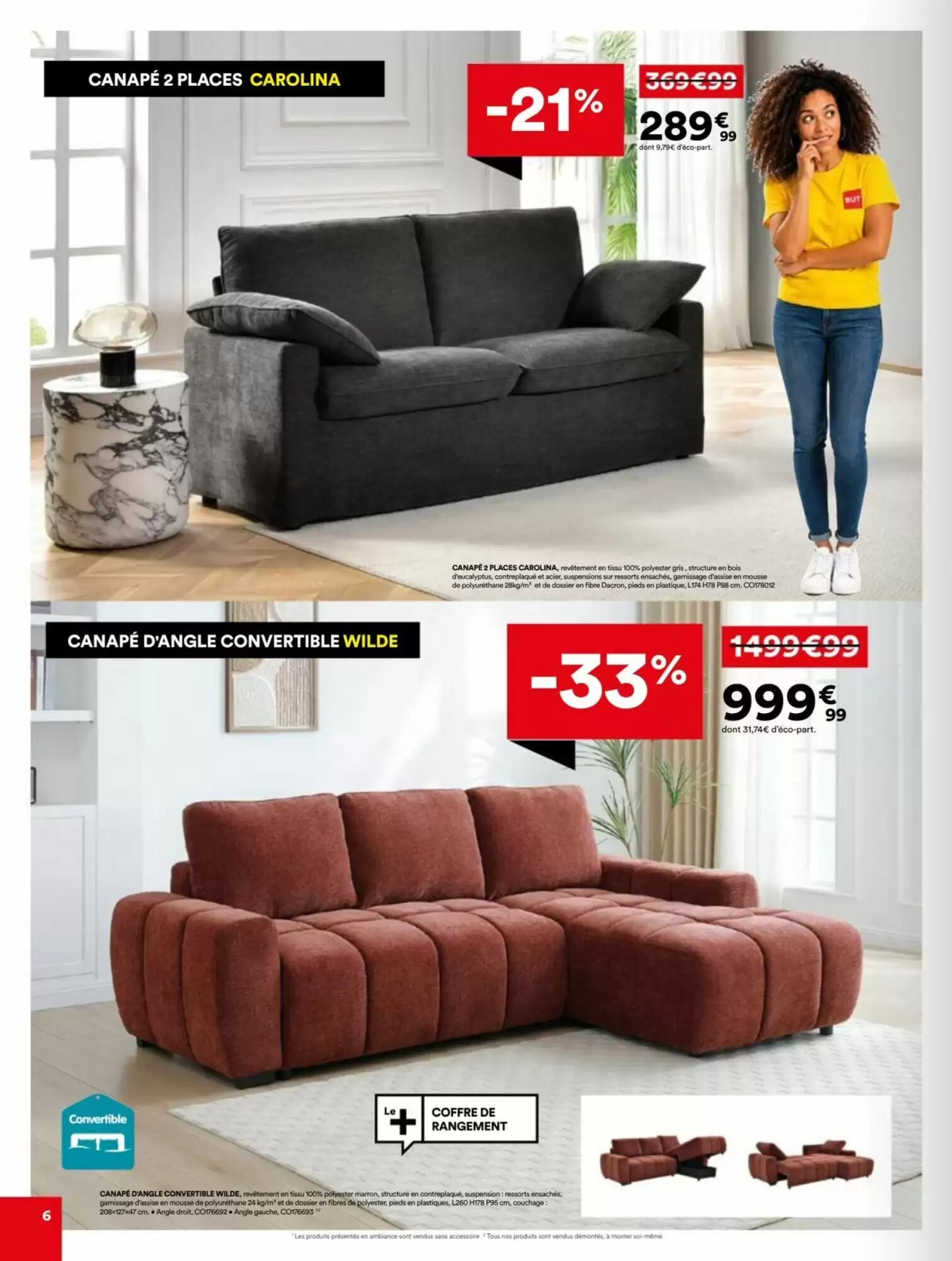 Prospectus promotionnel BUT valable à partir du 24/06/2026 - Page 6.