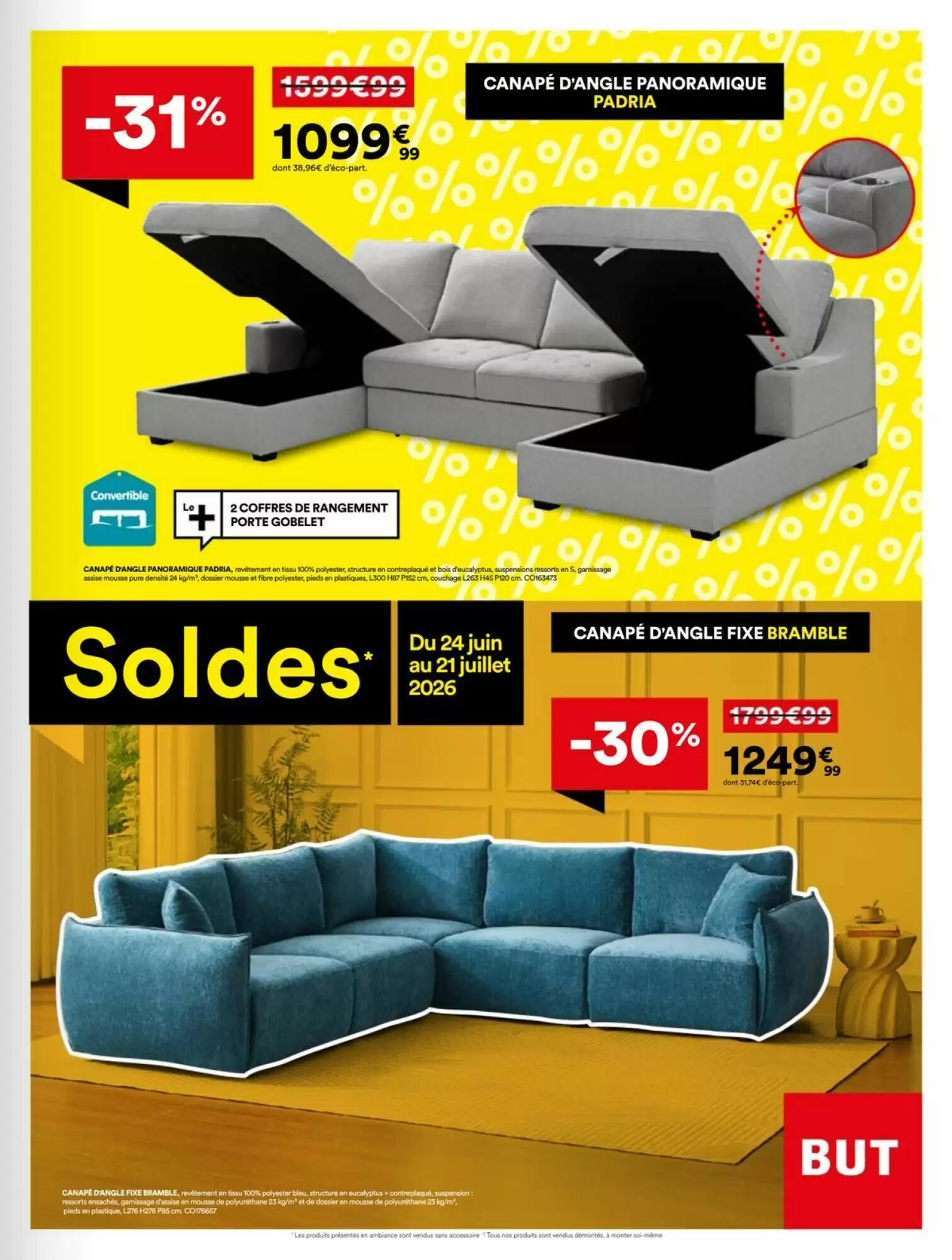 Prospectus promotionnel BUT valable à partir du 24/06/2026 - Page 7.