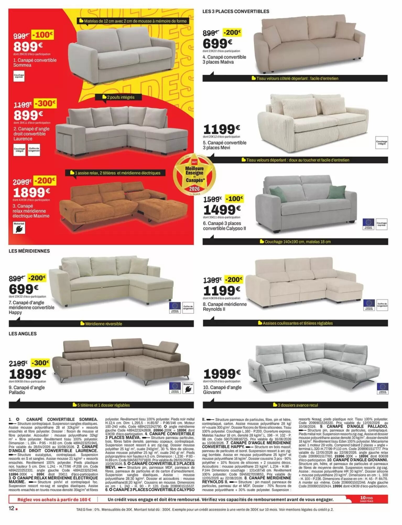 Prospectus promotionnel BUT valable à partir du 24/06/2026 - Page 12.