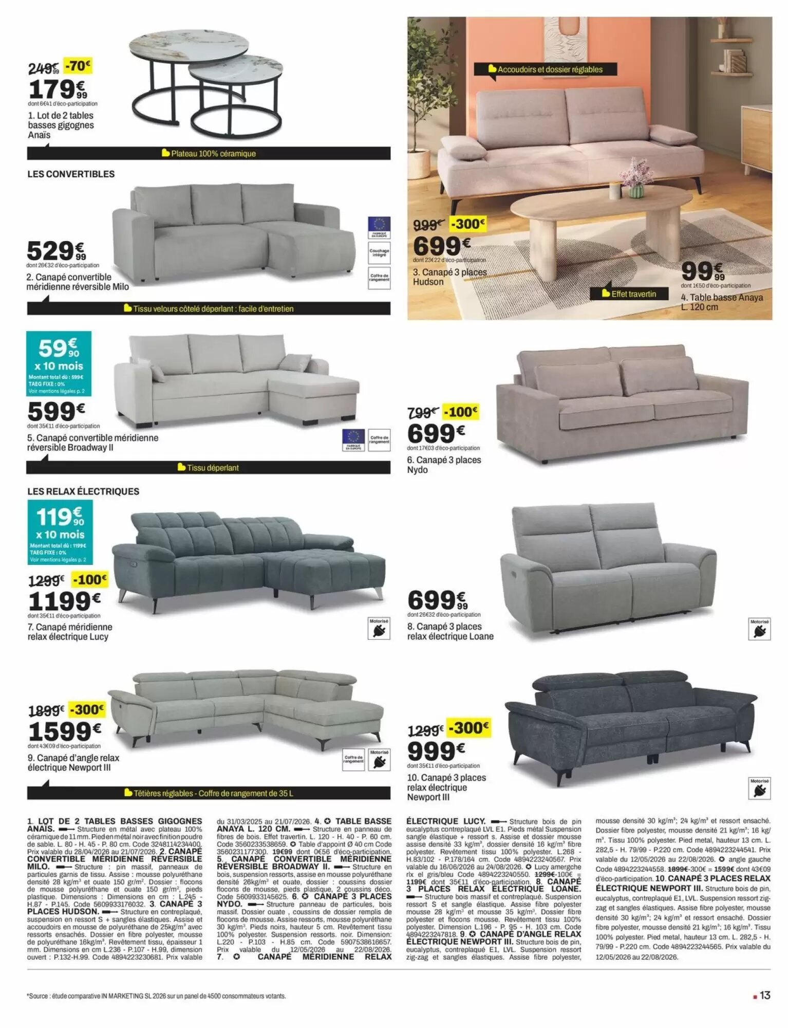 Prospectus promotionnel BUT valable à partir du 24/06/2026 - Page 13.