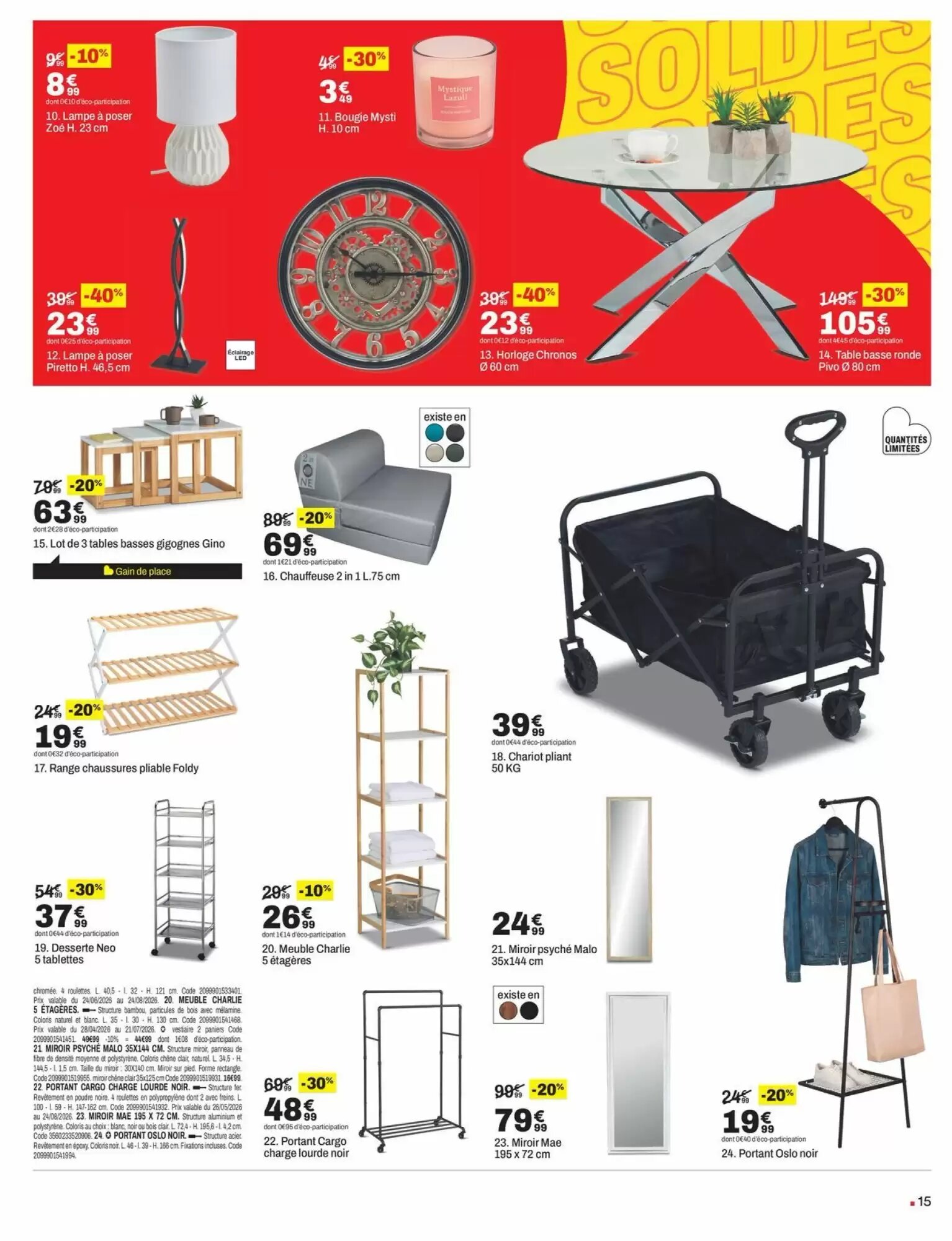 Prospectus promotionnel BUT valable à partir du 24/06/2026 - Page 15.