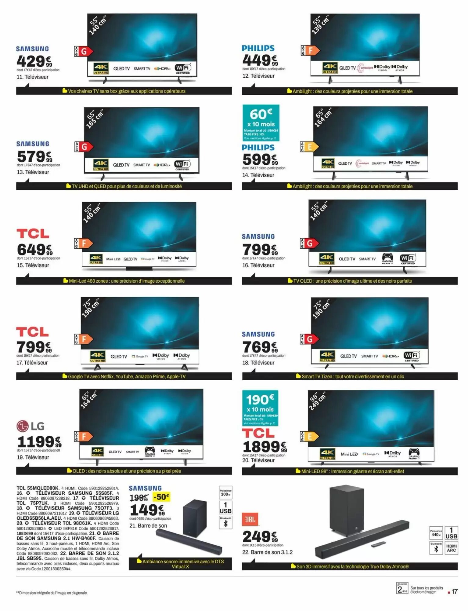 Prospectus promotionnel BUT valable à partir du 24/06/2026 - Page 17.