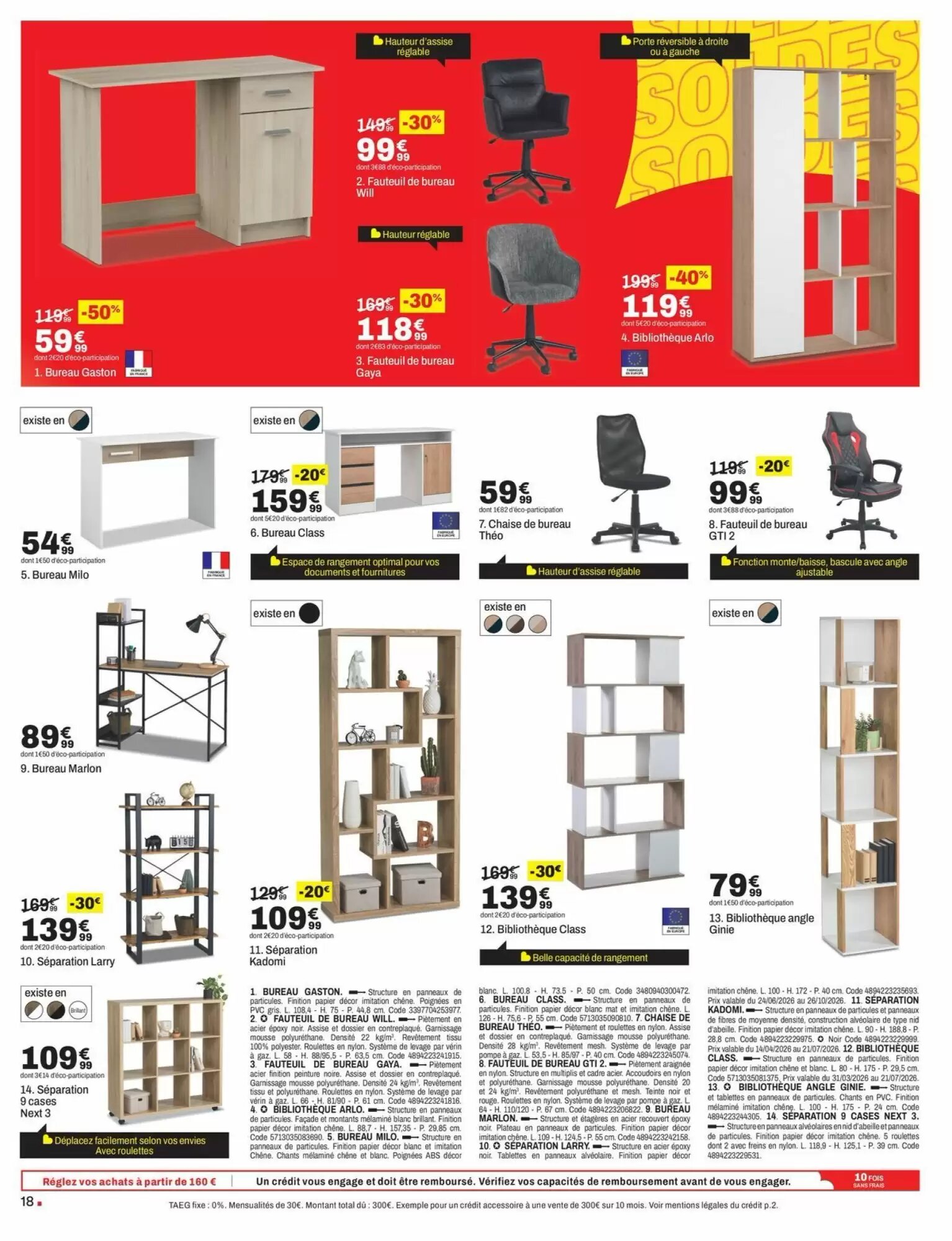 Prospectus promotionnel BUT valable à partir du 24/06/2026 - Page 18.