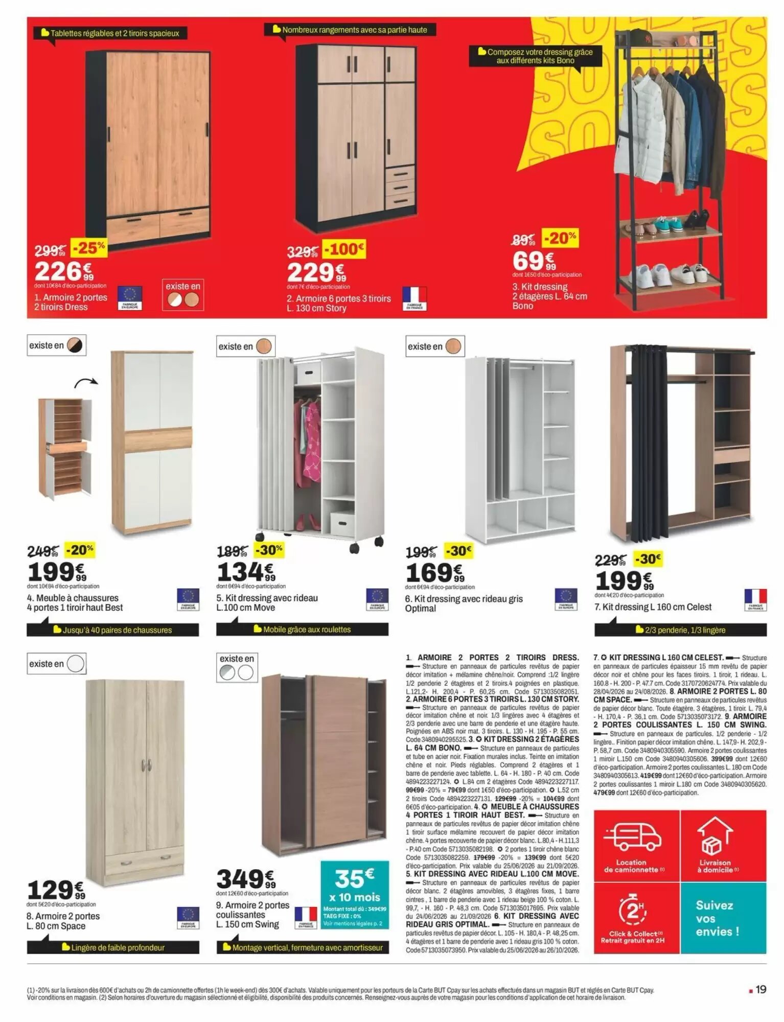 Prospectus promotionnel BUT valable à partir du 24/06/2026 - Page 19.