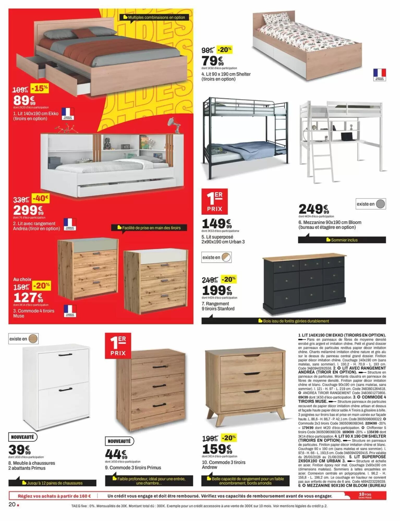 Prospectus promotionnel BUT valable à partir du 24/06/2026 - Page 20.