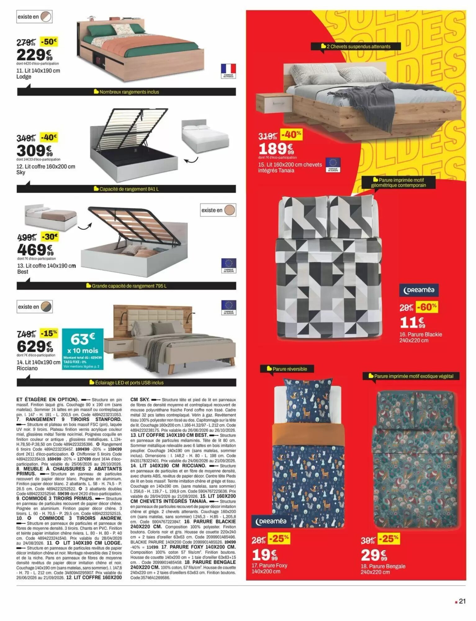 Prospectus promotionnel BUT valable à partir du 24/06/2026 - Page 21.