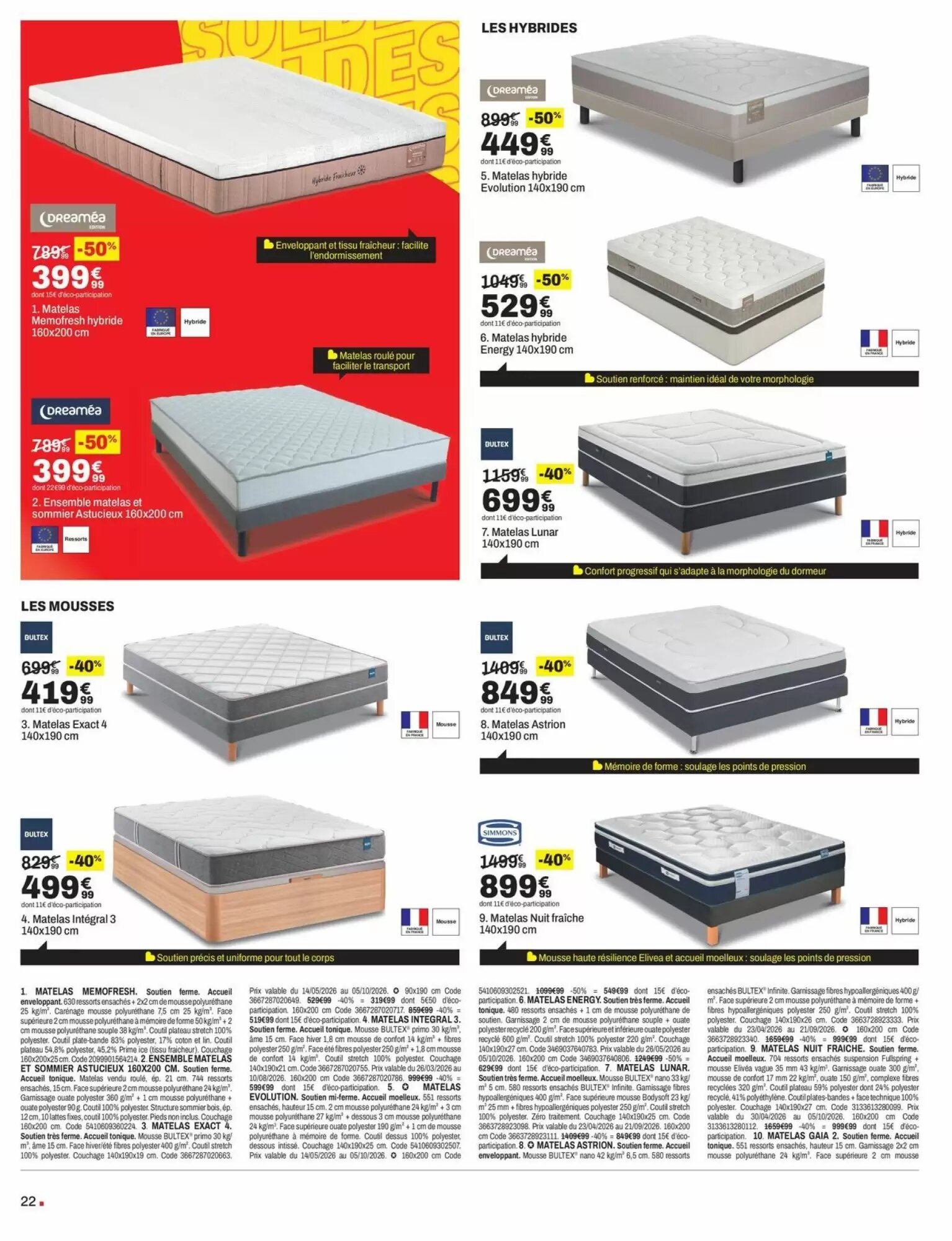 Prospectus promotionnel BUT valable à partir du 24/06/2026 - Page 22.
