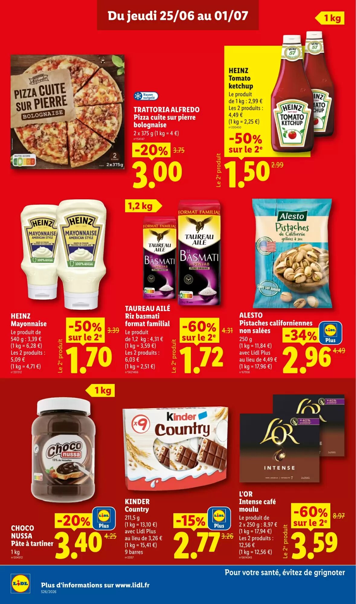 Prospectus promotionnel Lidl valable à partir du 25/06/2026 - Page 12.